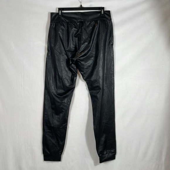 Commando Faux Leather Joggers L NWT Four-Way Stretch Relaxed Fit Black - Picture 6 of 14